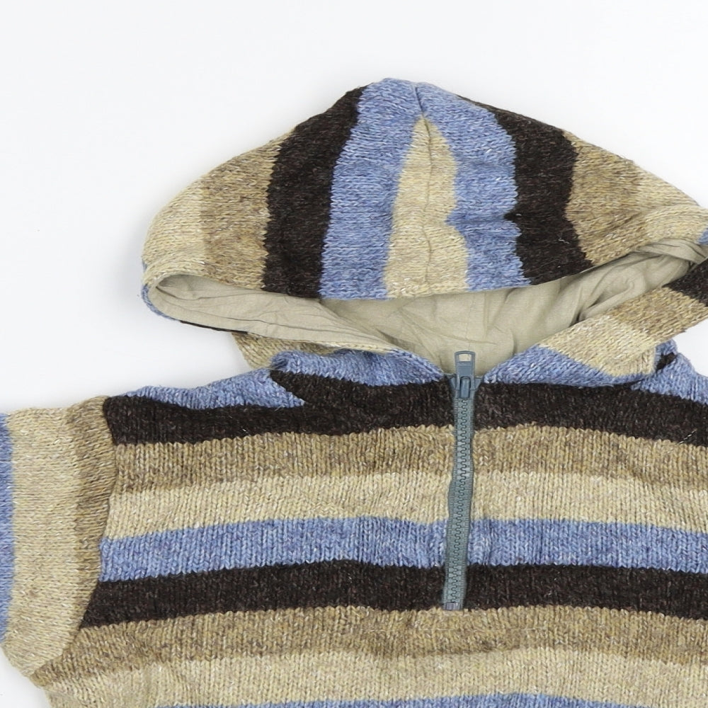 Ruth Lendik Boys Multicoloured Striped  Pullover Jumper One Size