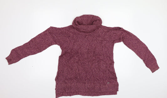 Hollister Womens Purple   Pullover Jumper Size S