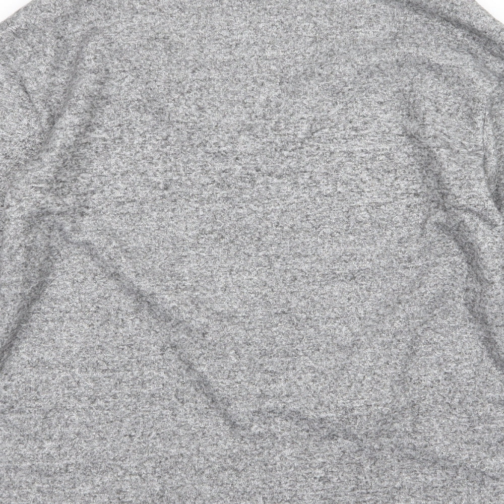 George Womens Grey  Knit Pullover Jumper Size S