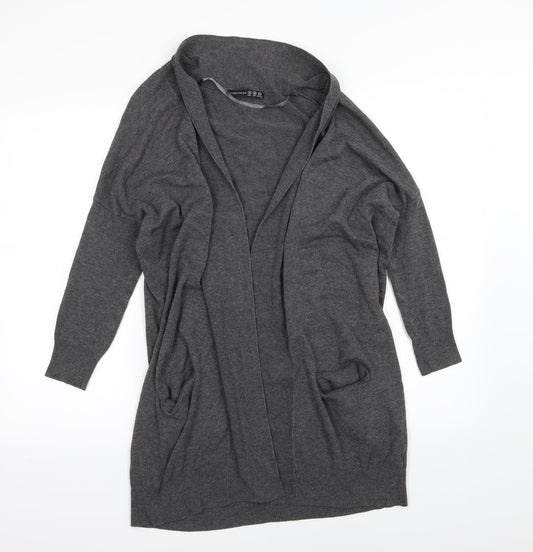 Atmosphere Womens Grey  Knit Cardigan Jumper Size 10
