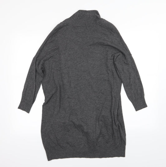 Atmosphere Womens Grey  Knit Cardigan Jumper Size 10