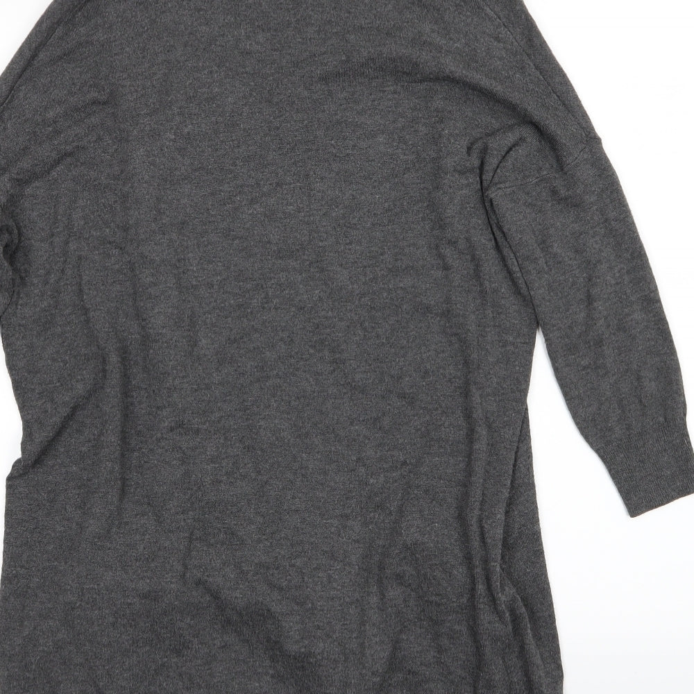 Atmosphere Womens Grey  Knit Cardigan Jumper Size 10