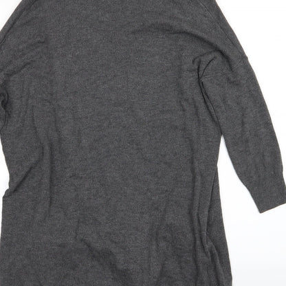 Atmosphere Womens Grey  Knit Cardigan Jumper Size 10