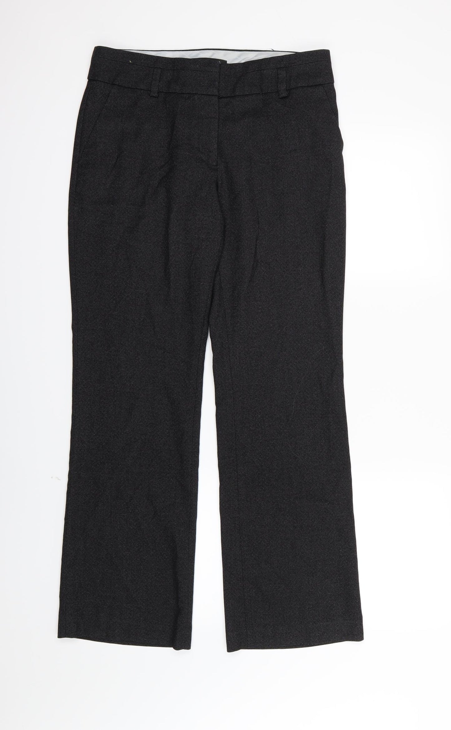 Womens UK Size 10 NEXT Regular Fit  Grey Trousers