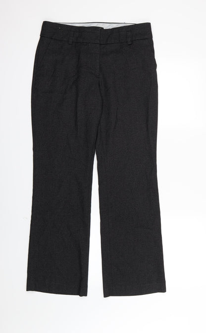 Womens UK Size 10 NEXT Regular Fit  Grey Trousers
