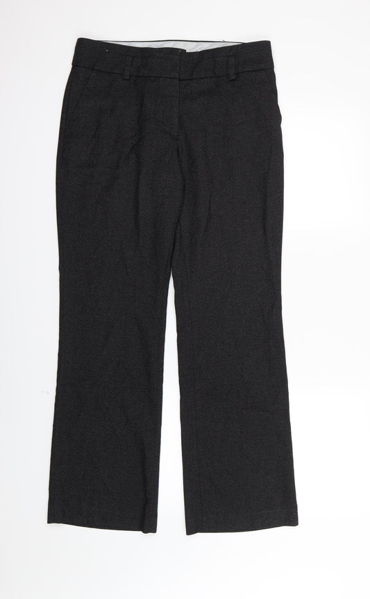 Womens UK Size 10 NEXT Regular Fit  Grey Trousers