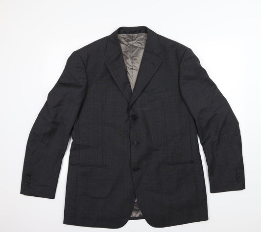 Mens UK Size 42 Marks and Spencer Regular Grey Suit Jacket