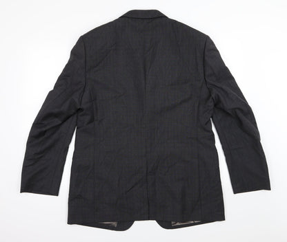 Mens UK Size 42 Marks and Spencer Regular Grey Suit Jacket