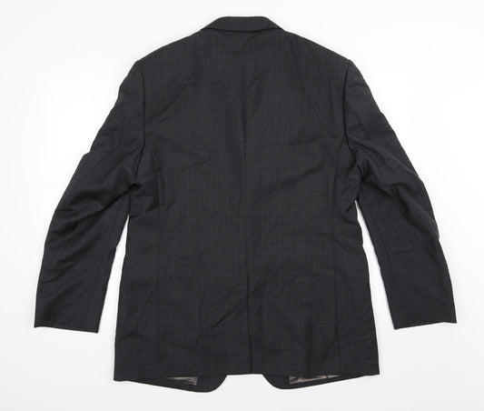 Mens UK Size 42 Marks and Spencer Regular Grey Suit Jacket