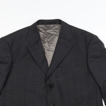 Mens UK Size 42 Marks and Spencer Regular Grey Suit Jacket