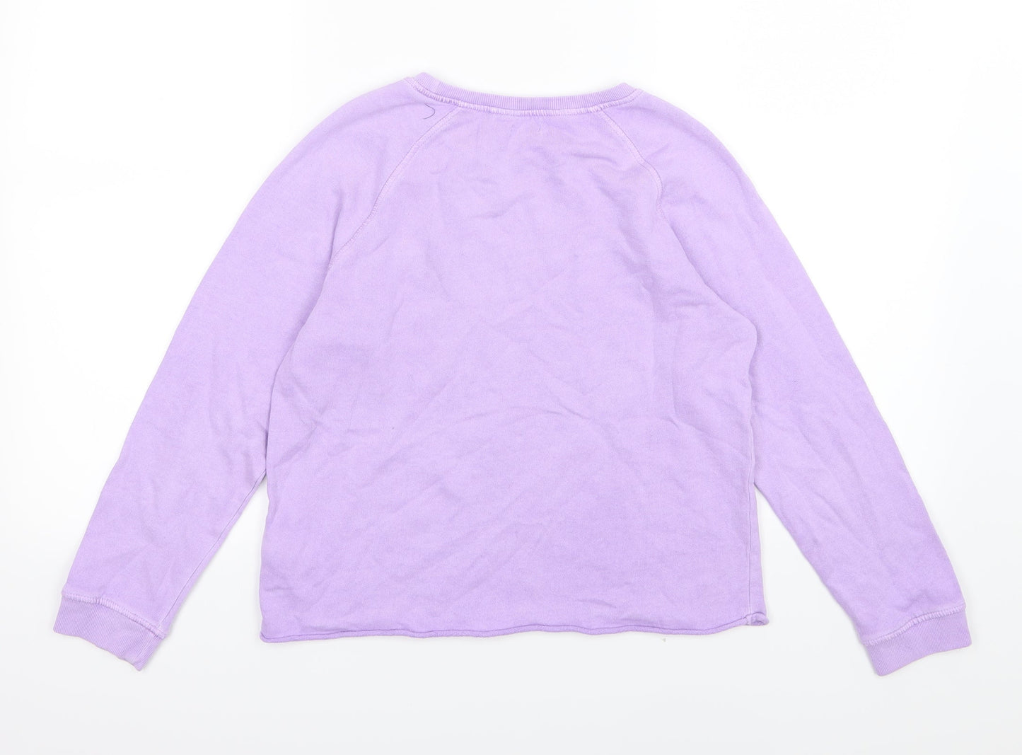 NEXT Girls Purple  Jersey Pullover Sweatshirt Size 11 Years  - Unicorn
