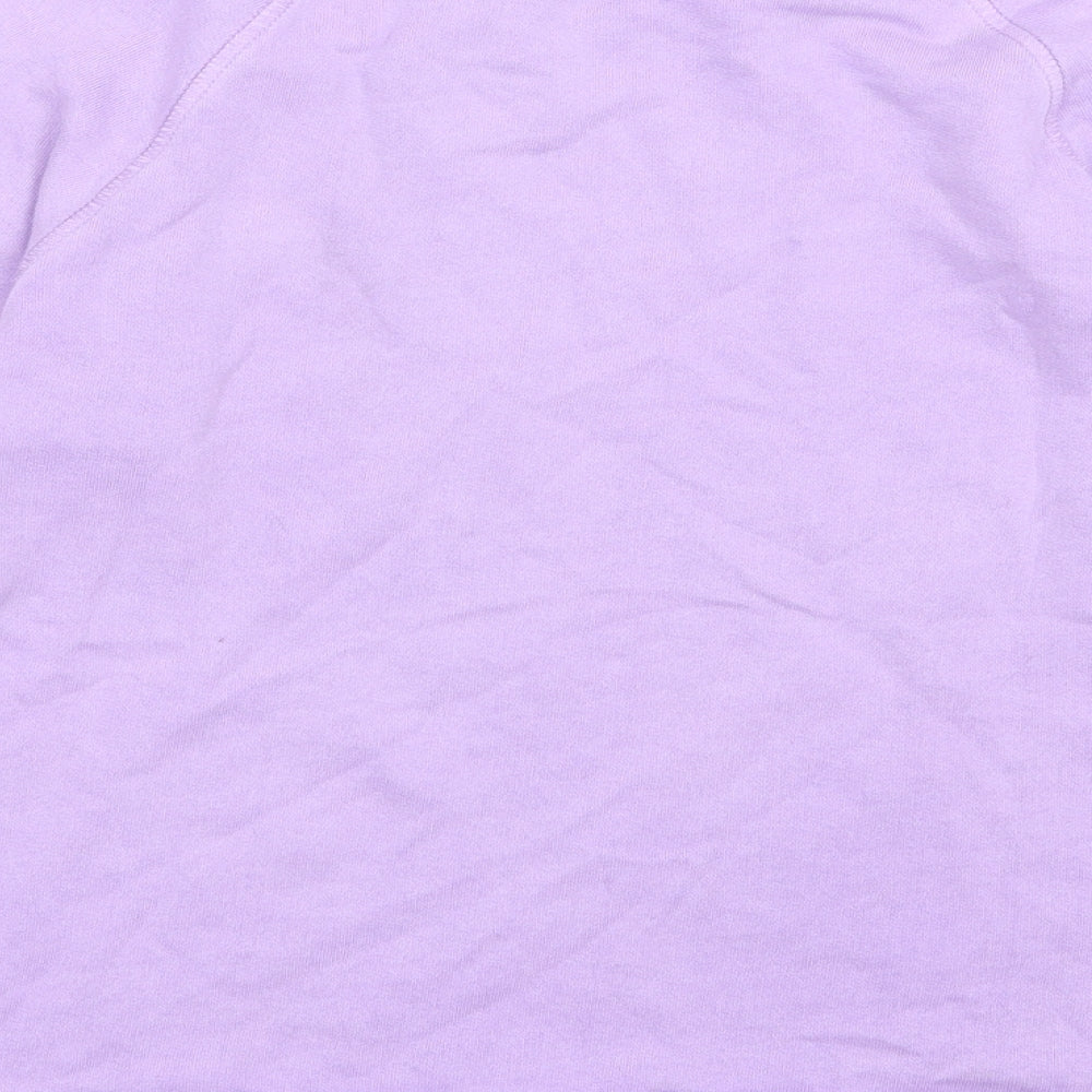 NEXT Girls Purple  Jersey Pullover Sweatshirt Size 11 Years  - Unicorn