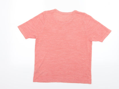 Marks & Spencer Womens Pink  Knit Pullover Jumper Size 12
