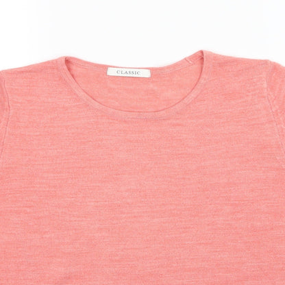 Marks & Spencer Womens Pink  Knit Pullover Jumper Size 12