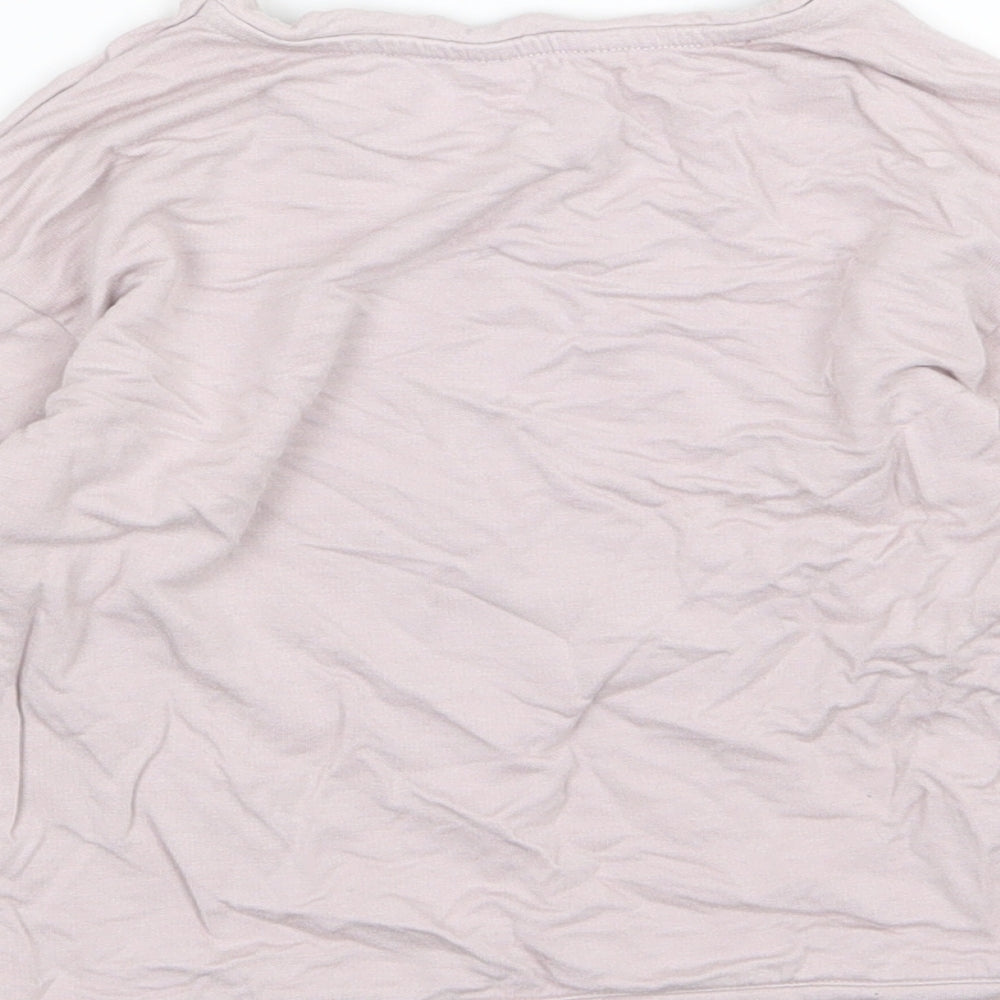 River Island Girls Pink  Jersey Pullover Sweatshirt Size 4-5 Years  - Pug