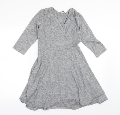 Dorothy Perkins Womens Gold  Jersey T-Shirt Dress  Size 8