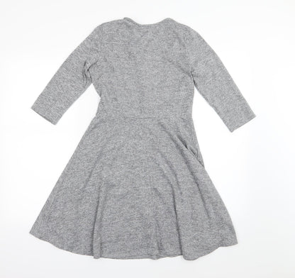 Dorothy Perkins Womens Gold  Jersey T-Shirt Dress  Size 8