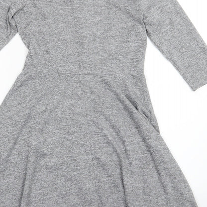 Dorothy Perkins Womens Gold  Jersey T-Shirt Dress  Size 8