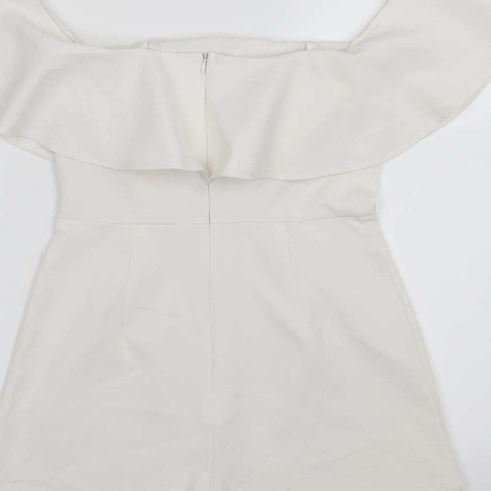 In the Style Womens White   Playsuit One-Piece Size 8 L3 in