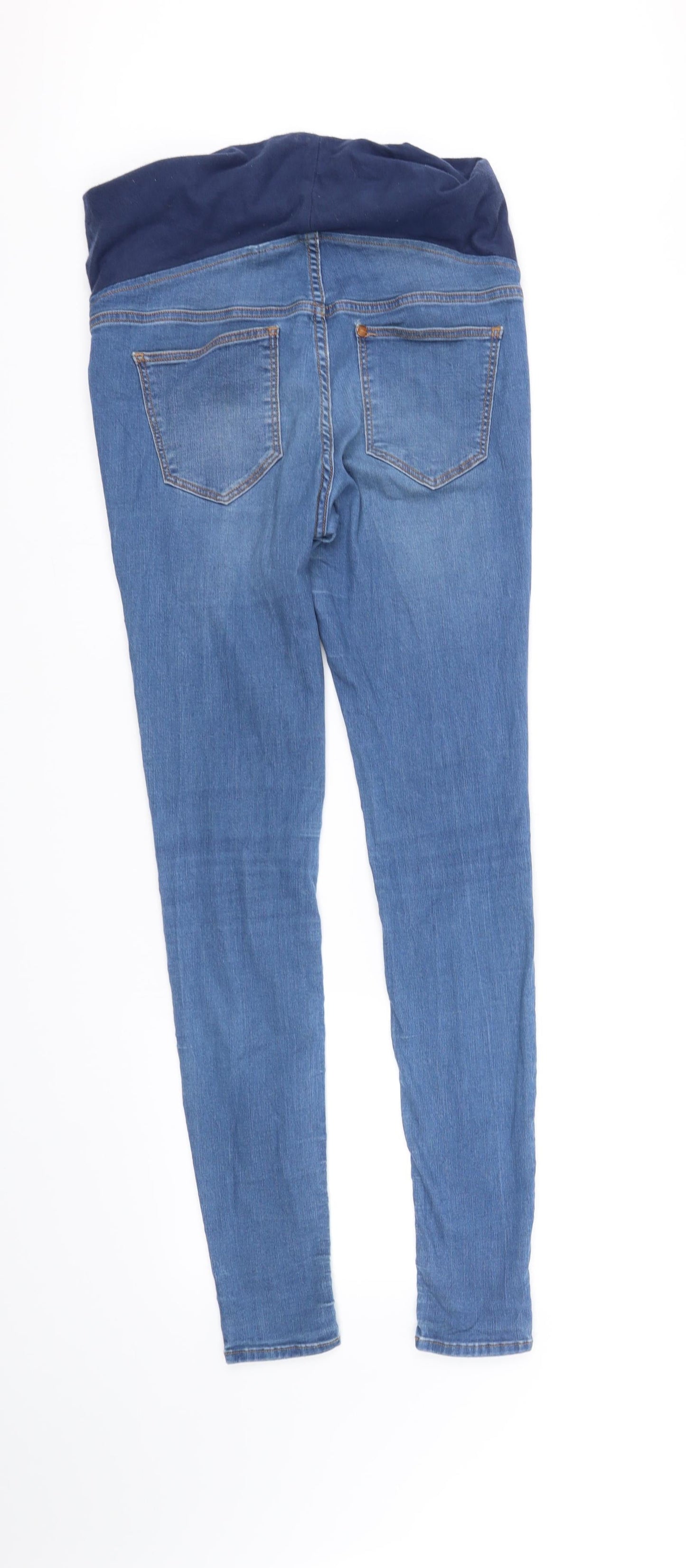 Mama Womens Blue   Straight Jeans Size 6 L31 in