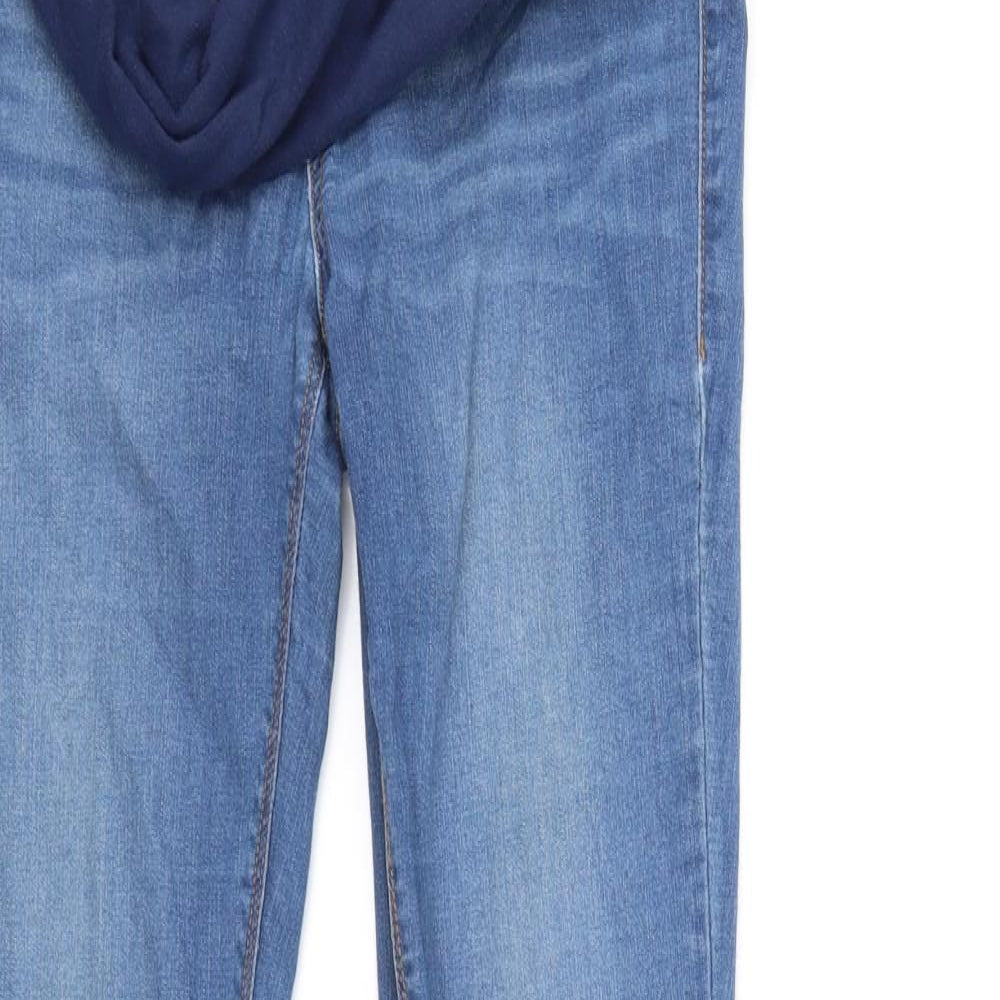 Mama Womens Blue   Straight Jeans Size 6 L31 in