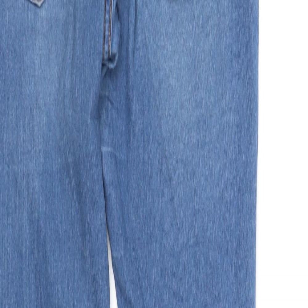 Mama Womens Blue   Straight Jeans Size 6 L31 in