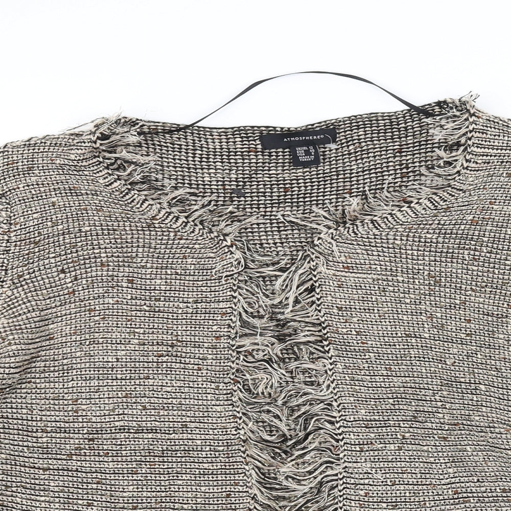 Atmosphere Womens Beige   Cardigan Jumper Size 12