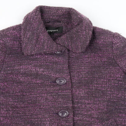 Womens UK Size 10 Papaya Purple Jacket