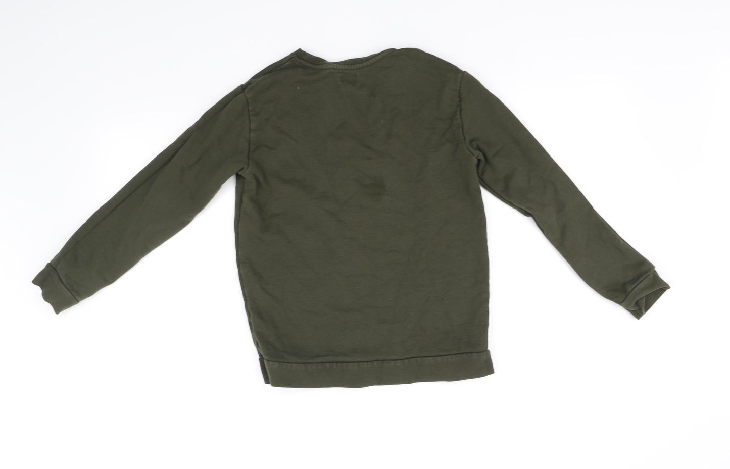 River island  Boys Green   Pullover Jumper Size 9-10 Years
