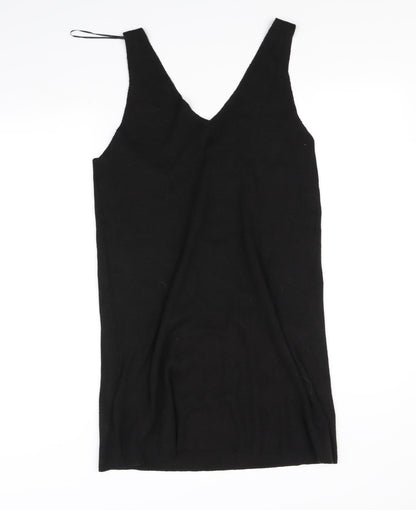 Pieces Womens Black   A-Line  Size L