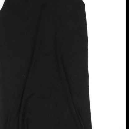 Pieces Womens Black   A-Line  Size L