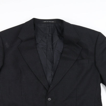 Mens UK Size XL The label Black Jacket