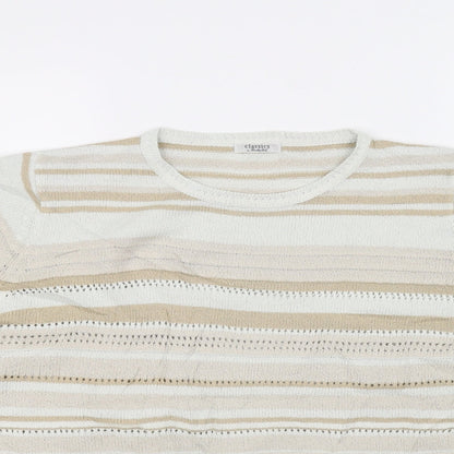 berketex Womens Beige   Henley Jumper Size 10