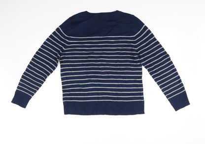 Papaya Womens Blue   Pullover Jumper Size 14