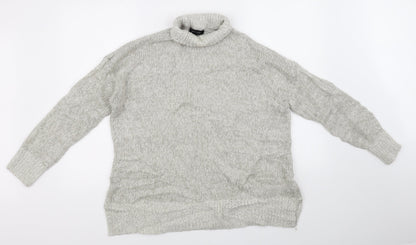 New Look Womens Grey   Pullover Jumper Size M
