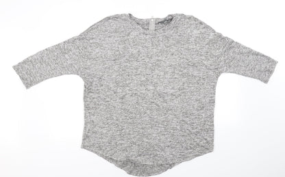 Primark Womens Grey   Pullover Jumper Size M