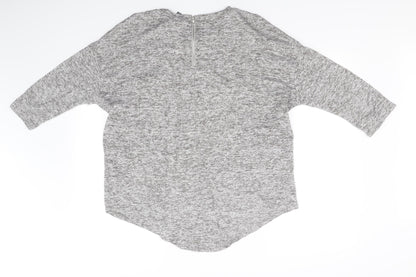 Primark Womens Grey   Pullover Jumper Size M