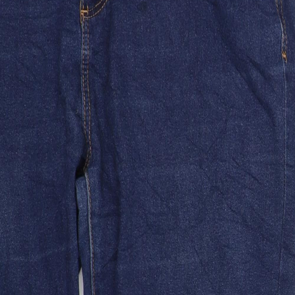 Womens UK Size 12 deniem & co Regular Fit Skinny Black Jeans