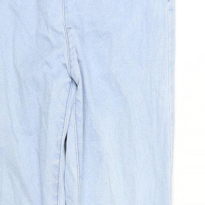 Womens UK Size XS WOW Regular Fit Skinny Blue Jeans