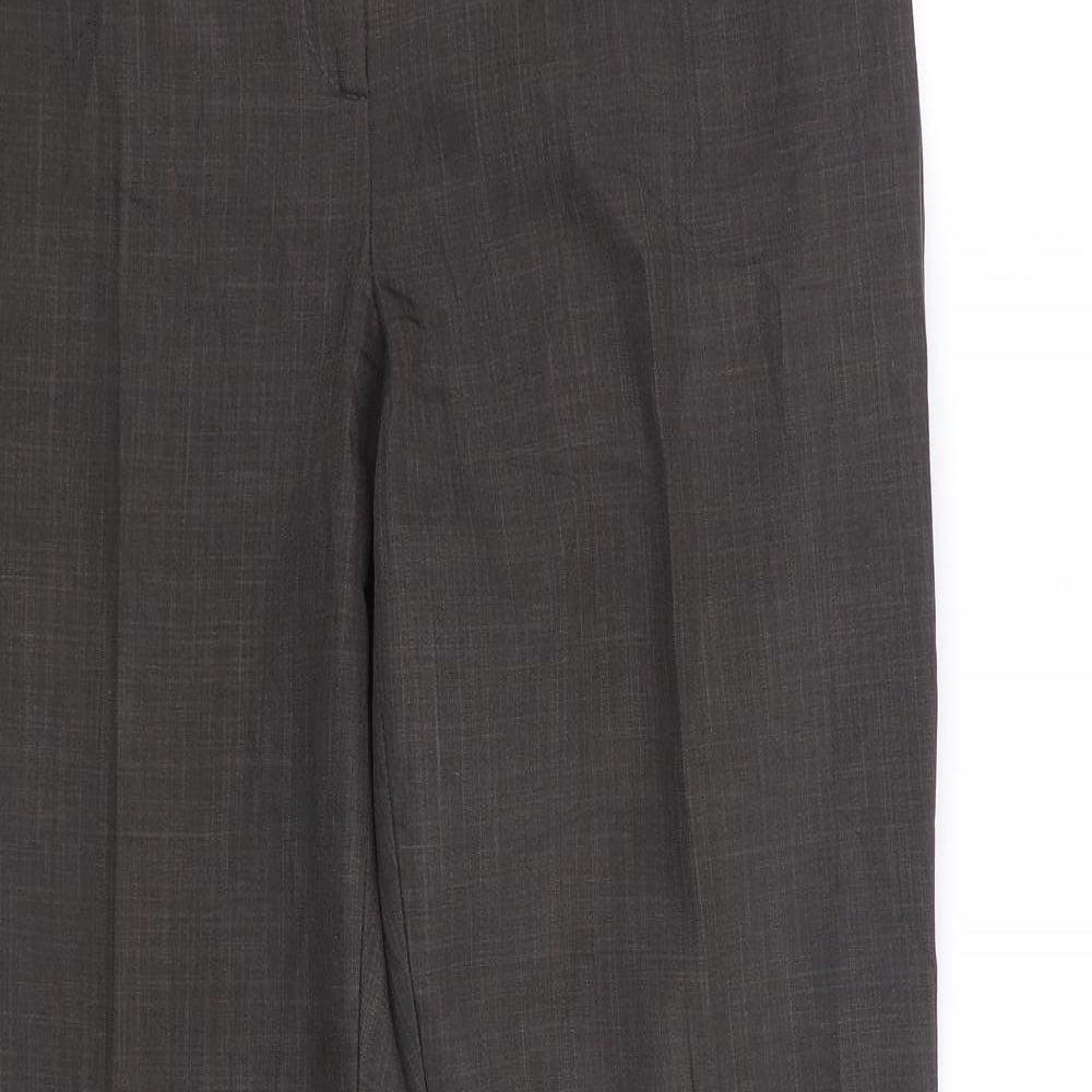 Womens UK Size 12 Dorothy Perkins Regular Fit  Grey Trousers