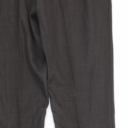 Womens UK Size 12 Dorothy Perkins Regular Fit  Grey Trousers