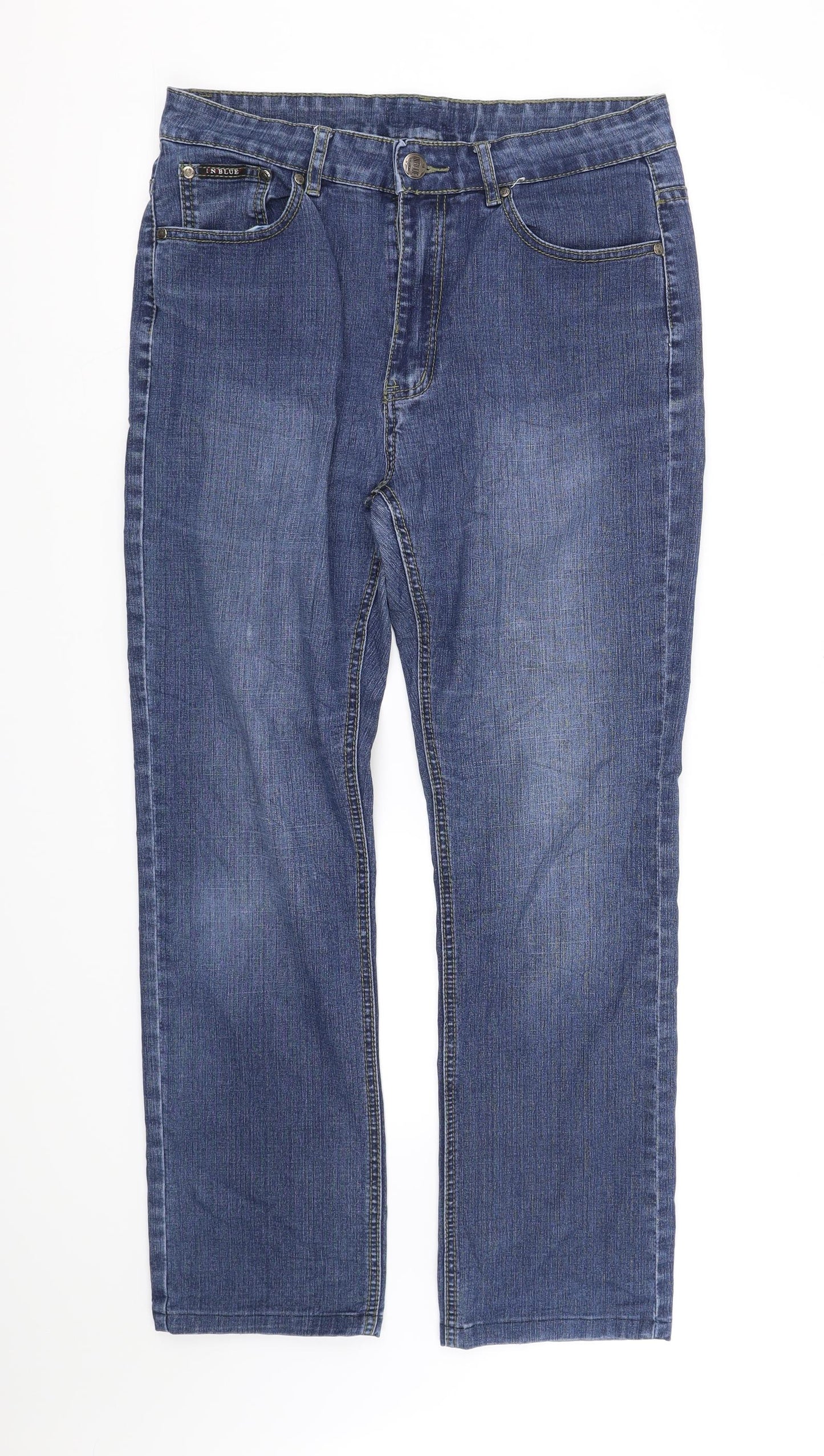 in blue Womens Black   Straight Jeans Size 32 in L31 in