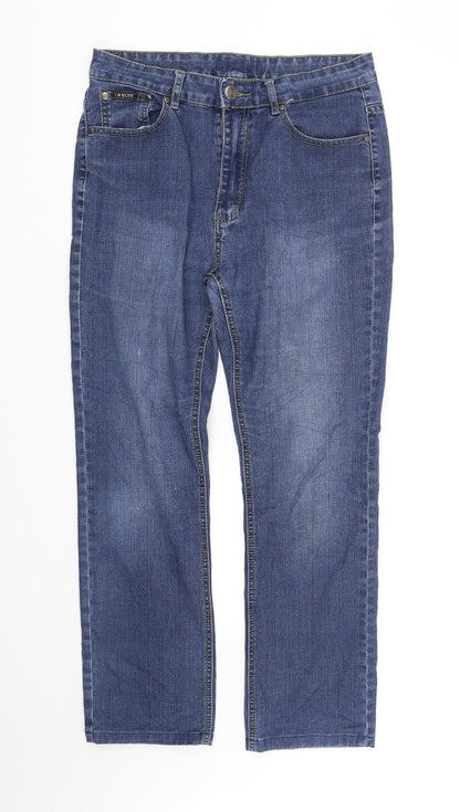 in blue Womens Black   Straight Jeans Size 32 in L31 in