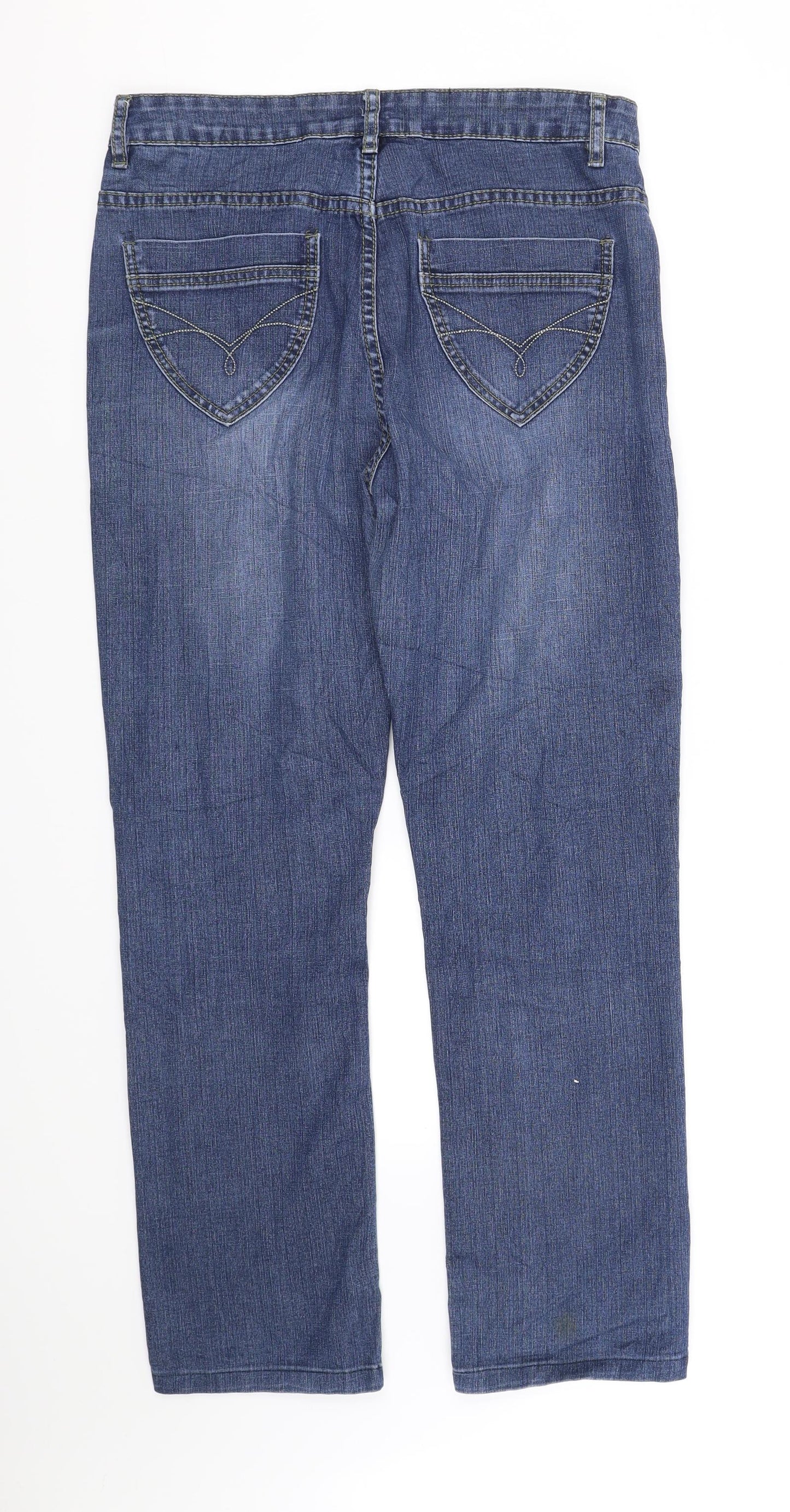 in blue Womens Black   Straight Jeans Size 32 in L31 in