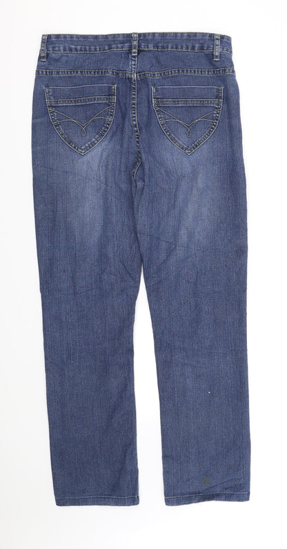 in blue Womens Black   Straight Jeans Size 32 in L31 in
