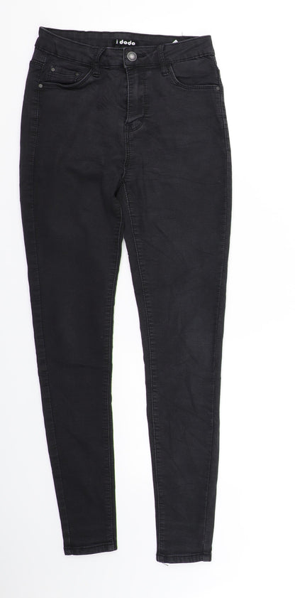 I Dodo Womens Black   Straight Jeans Size M L31 in