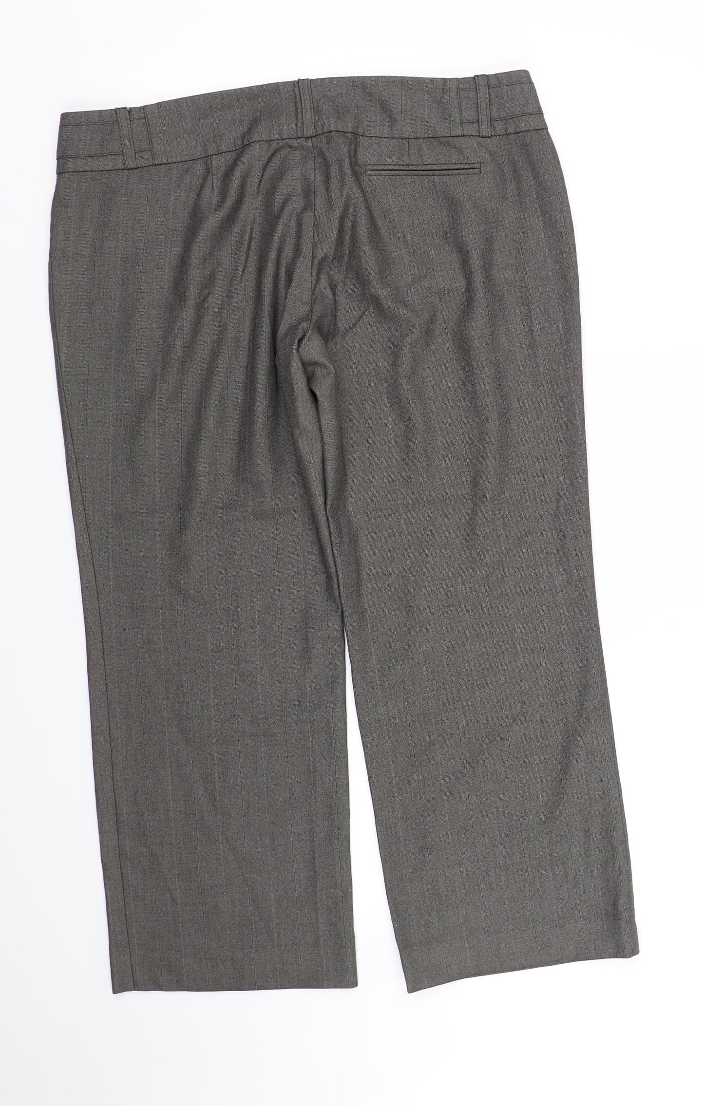 Womens UK Size 14 River island Regular Fit  Grey Trousers