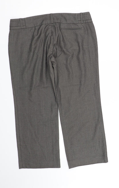 Womens UK Size 14 River island Regular Fit  Grey Trousers