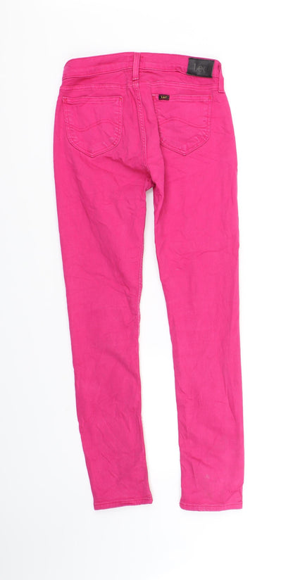 Lee Girls Pink   Straight Jeans Size 12 Years