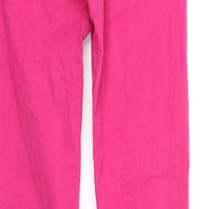 Lee Girls Pink   Straight Jeans Size 12 Years